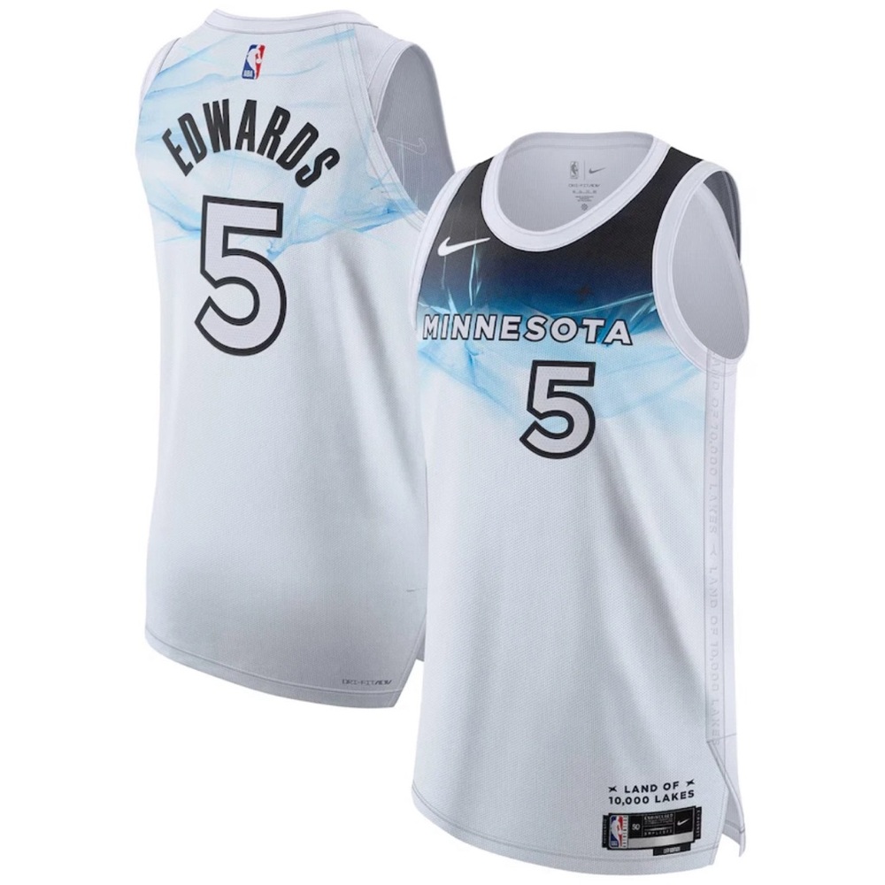 Nike Anthony Edwards Minnesota Timberwolves Authentic Jersey 24/25 City Edition